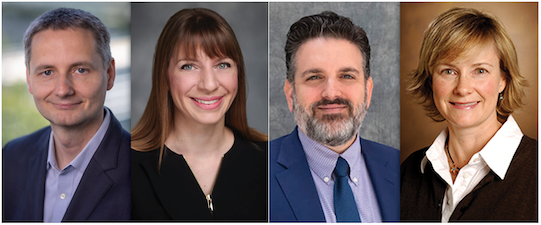 Michael Pencina and Nicoleta Economou from Duke and Peter Embí and Laurie Novak from VUMC