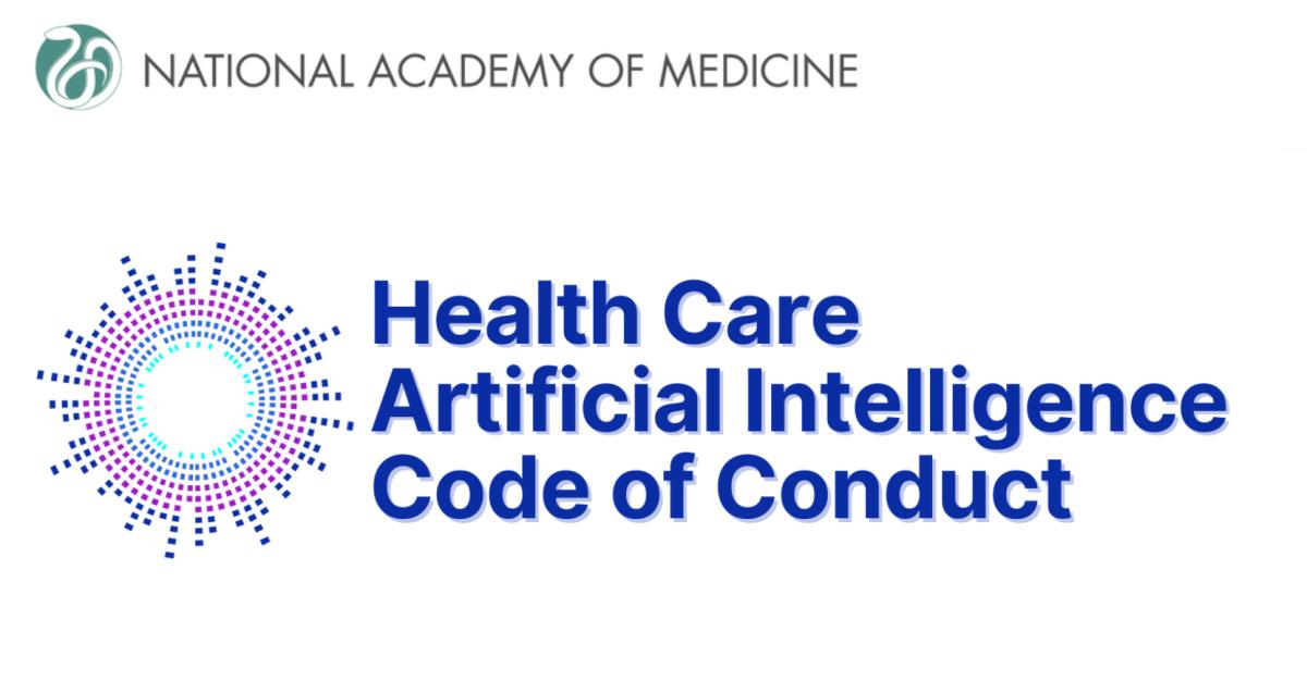 Health Care Artificial Intelligence Code of Conduct logo