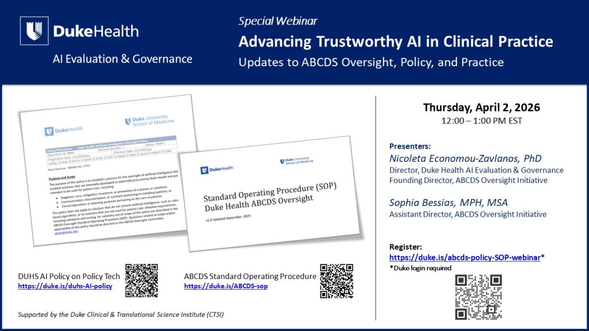 ABCDS Oversight Policy/SOP Webinar Flyer