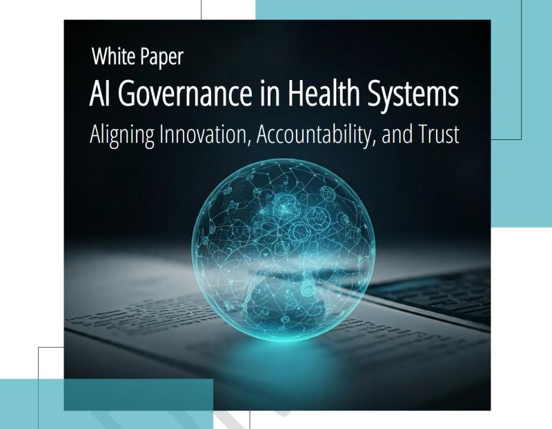 Al Governance in Health Systems Aligning Innovation, Accountability, and Trust